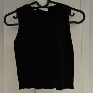 Black Cropped Top